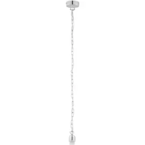 Image of Endon Directory Lighting - Endon Cable Set - Ceiling Pendant Light Chrome, E27