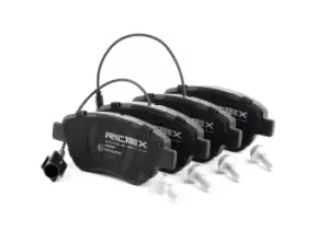 Image of RIDEX Brake pad set FIAT,PEUGEOT,CITROEN 402B0499 1609253280,1618111580,4254C8 71770098,71770118,77364874,77365465,77365543,77365651,77365857,77366134