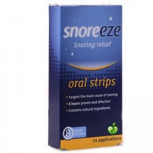 Image of Snoreeze Oral Strips 14 strips