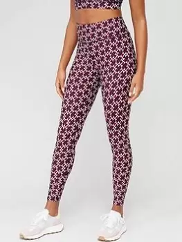 Image of Tommy Sport High Waist Legging - Print, Size XS, Women