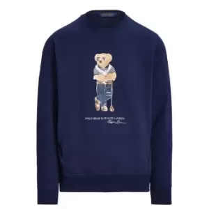 Image of Polo Ralph Lauren Bear Golf Sweatshirt - Blue