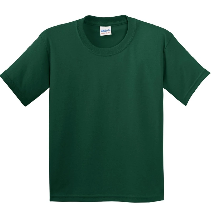 Image of Gildan Heavy Cotton T-Shirt Pack of 2 in Green Size: XS Green Unisex XS