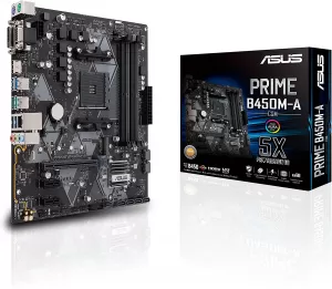 Image of Asus Prime B450M AMD Socket AM4 Motherboard