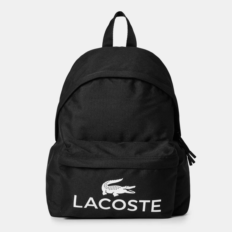 Image of Lacoste Croc Sport Backpack Black Women ONE SIZE