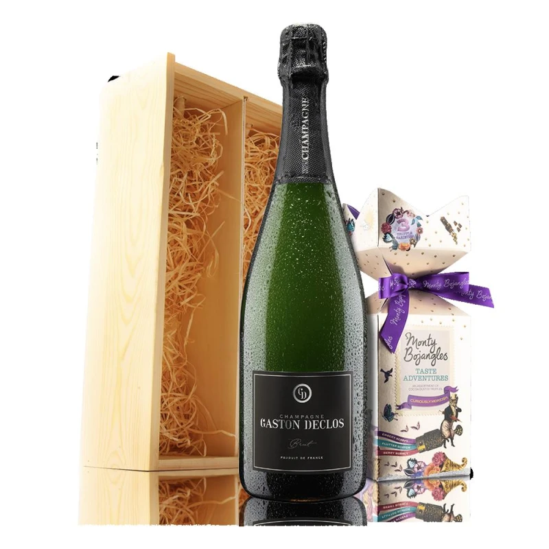 Image of Virgin Wines Champagne and Chocolates White unisex 1