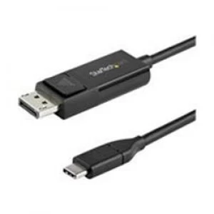 Image of StarTech.com 6.6 ft. (2 m) USB C to DisplayPort 1.2 Cable