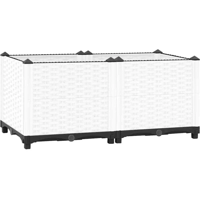 Image of VIDAXL Raised Bed 80x40x38cm Polypropylene Vidaxl 8720845672003