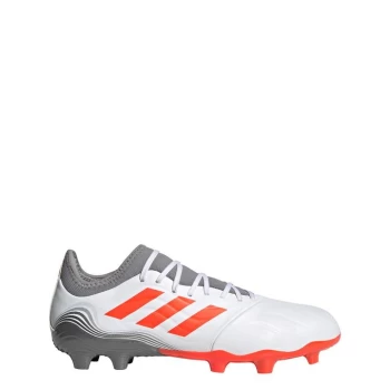 Image of adidas Copa Sense.3 Firm Ground Boots Unisex - Cloud White / Solar Red / Iron
