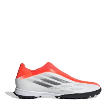 Image of adidas X Ghosted .3 Laceless Astro Turf Trainers - Red/White