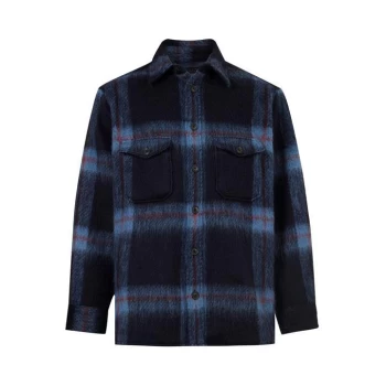 Image of AllSaints Gallaway Shirt - Blue