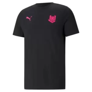 Image of Puma KRU E7 Player Unisex T Shirt - White