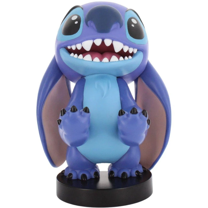 Image of Cable Guys Lilo & Stitch: Smiley Stitch Cable Guys Controller Holder and Phone Stand Multi unisex One Size
