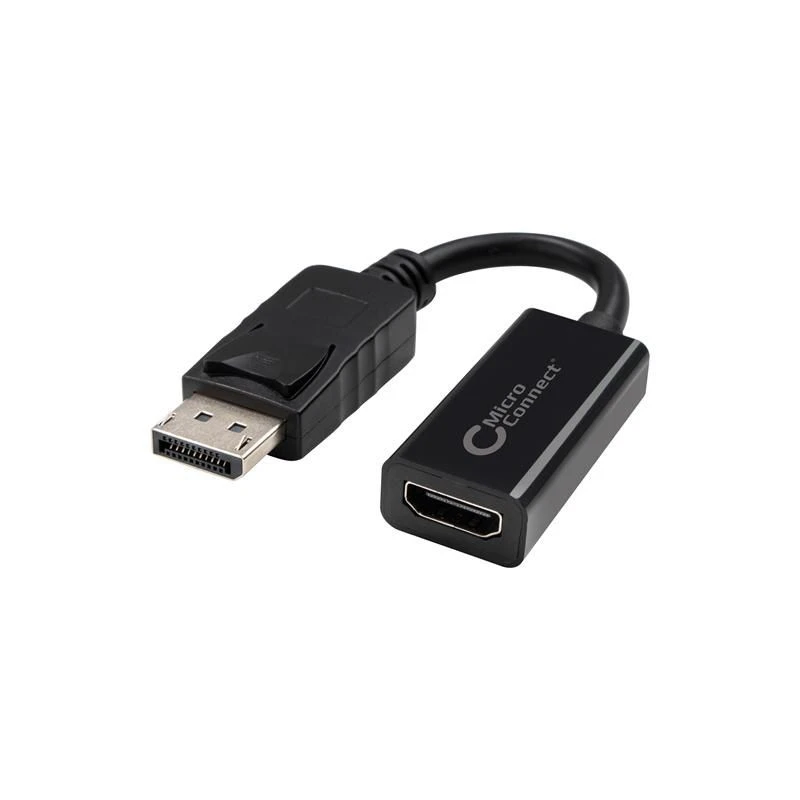 Image of Microconnect DPHDMI2 video cable adapter 0.05 m DisplayPort HDMI Black