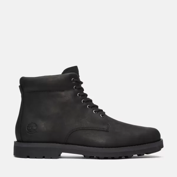 Image of Timberland Alden Brook Side-zip Boot For Men In Black Black, Size 11