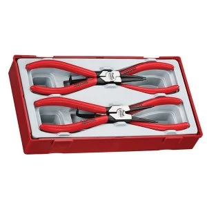 Image of Teng TT47-7 Mega Bite Circlip Pliers Set, 4 Piece