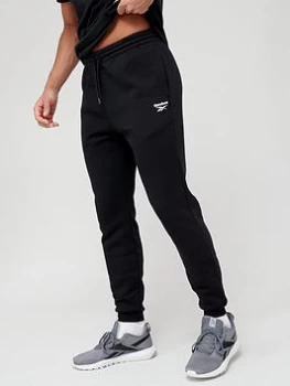 Image of Reebok Logo Joggers - Black Size M Men