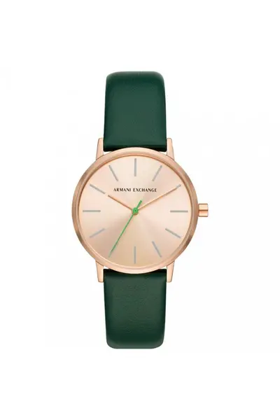 Image of Armani Exchange Stainless Steel Fashion Analogue Quartz Watch - Ax5577 Rose