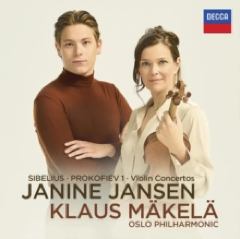 Image of Janine Jansen/Klaus Mkel: Sibelius & Prokofiev Violin Concertos CD / Album