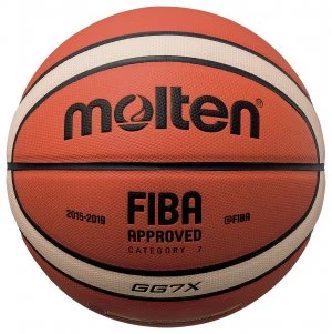 Image of Molten Synthetic Leather Cushioned Basketball