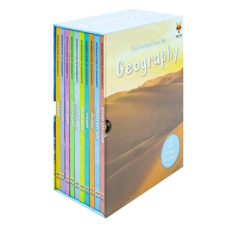 Image of Introduction to Geography by Various Authors 10 Books Collection Set - Ages 5+ - Hardback Jasmine Brooke Books