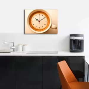 Image of 3040CS-89 Multicolor Decorative Canvas Wall Clock