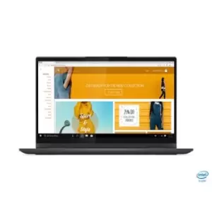 Image of Lenovo Yoga 7i Hybrid (2-in-1) 35.6cm (14") Touch Screen Full HD Intel Core i7 8GB DDR4-SDRAM 512GB SSD WiFi 6 (802.11ax) Windows 10 Home Grey