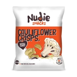Image of Nudie Snacks Cauliflower Crisps Katsu Curry 80g