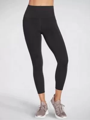 Image of Skechers Go Flex High Waisted 7/8 Leggings, Black Size M Women