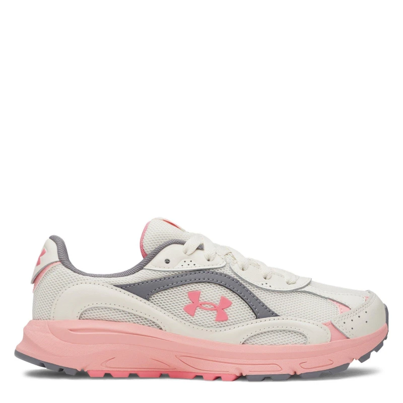 Image of Under Armour UA Tech Runner Jn61 Stone/Pink female 3 (35.5)