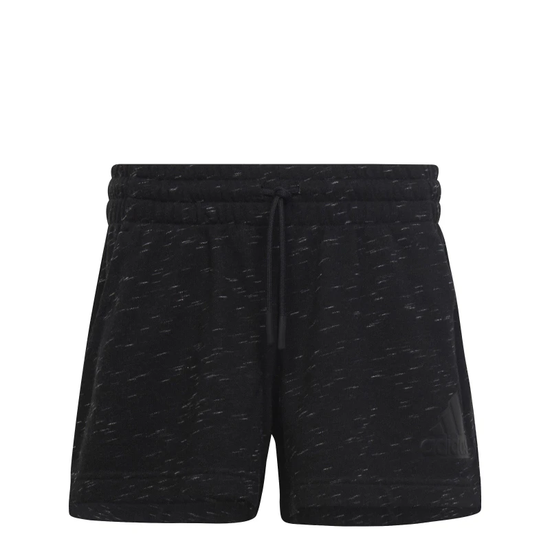Image of adidas Future Icons Big Logo Shorts Juniors - Black S