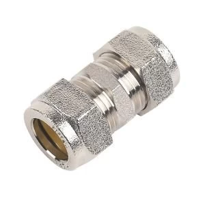 Image of Plumbsure Compression Straight coupler Dia15mm