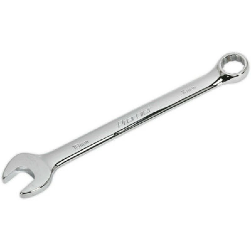 Image of Loops 18mm Steel Combination Spanner - Long Slim Design Combo Wrench - Chrome Vanadium Metallics