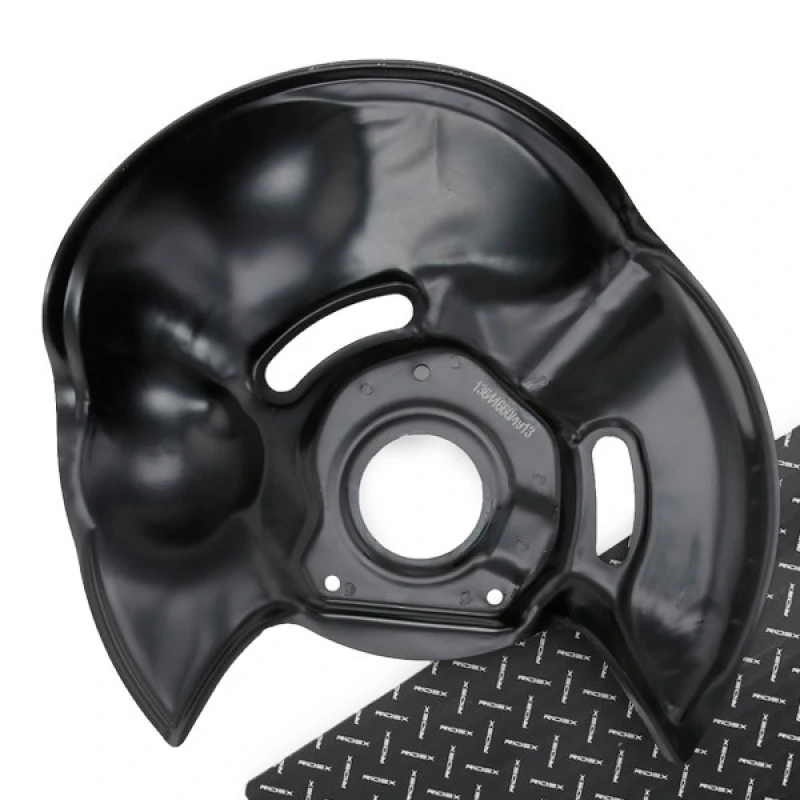 Image of RIDEX 1330S0076 Brake Disc Back Plate Front Axle Right Sheet Steel Splash Panel,brake disc (1330)