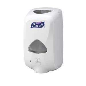 Image of Purell TFX Touch Free Hand Sanitiser Dispenser White