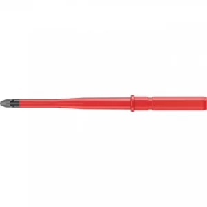 Image of Wera Kraftform Kompakt 62IS Phillips VDE Slim Interchangeable Screwdriver Blade PH2 154mm