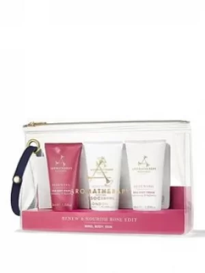 Image of Aromatherapy Associates Renew & Nourish Rose Edit Gift Set