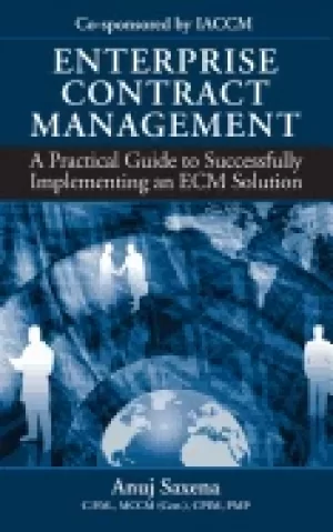Image of enterprise contract management a practical guide to successfully implementi