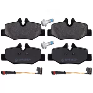 Image of Brake Pad Set 16535 by Febi Bilstein Rear Axle