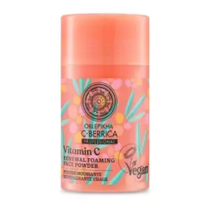Image of Natura Siberica Oblepikha Berrica Renewal Foaming Face Powder Vitamin C 30ml