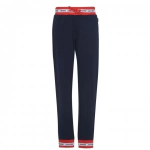 Image of Marc Jacobs Band Tape Jogging Bottoms - Navy 849