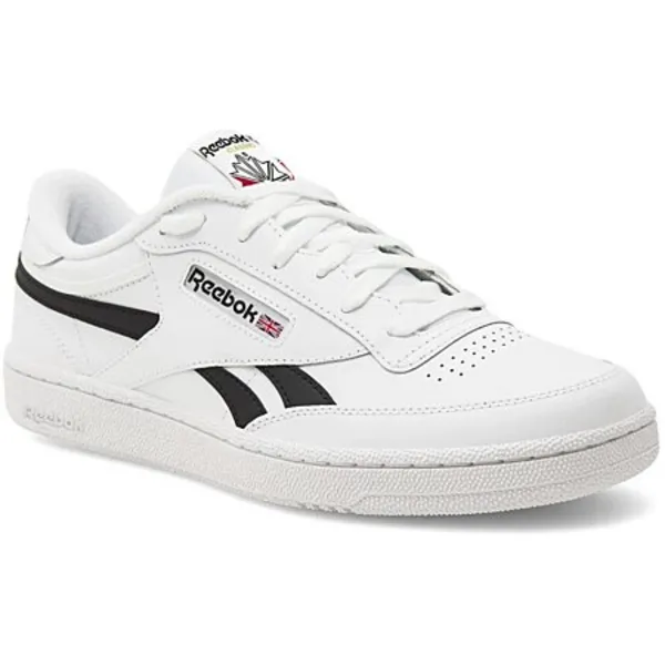 Image of Reebok club c revenge trainers in white & Black White & Black UK 10 (EU 44½)