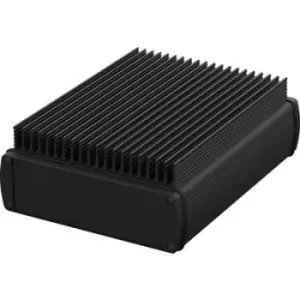 Image of Bopla ABPH 1600-0200 K ALUBOS_SET 84516200.HMT1 Treaded casing 169 x 200 x 52 Aluminium Black (RAL 9005)