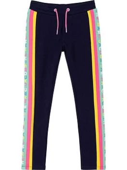 Image of Little Marc Jacobs Kids Logo Tape Track Pants - Navy, Size 8 Years, Women