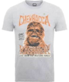 Image of Star Wars Chewbacca One Night Only T-Shirt - Grey - S