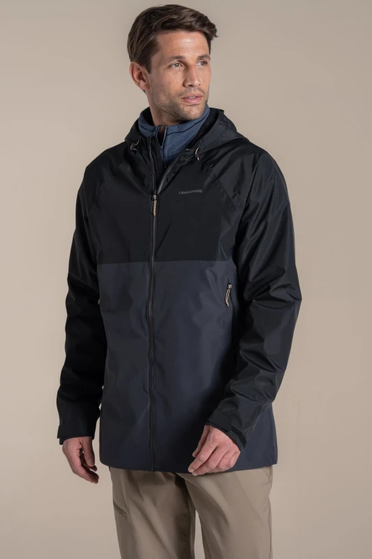 Image of Regatta Regatta Men Osuna Technical Waterproof Jacket in Black Size: Small Black S Male 5063260147170