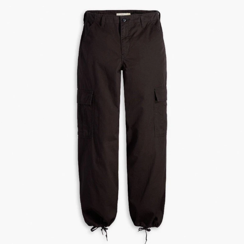 Image of Levis Womens Baggy Cargo Jeans Meteorite female 26 L32