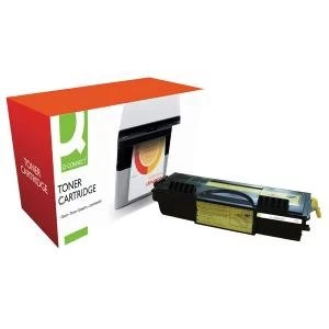 Image of Q-Connect Brother Remanufactured Black Laser Toner Ink Cartridge TN-6300