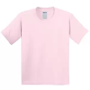 Image of Gildan Childrens Unisex Soft Style T-Shirt (S) (Light Pink)