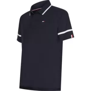 Image of Tommy Sport Training S/S Polo - Blue