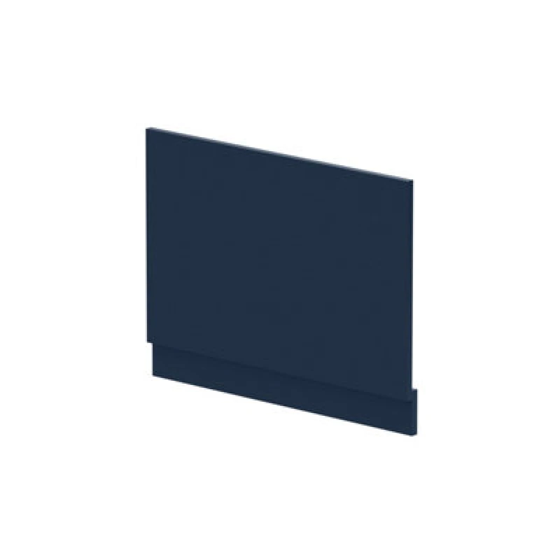 Image of Balterley Straight Bath MFC End Panel Plinth Matt Electric Blue 750mm Blue unisex